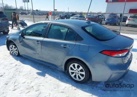 2022 Toyota Corolla Le из США, поврежденный, VIN 5YFEPMAE4NP360159